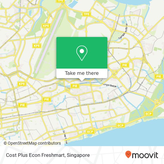 Cost Plus Econ Freshmart map