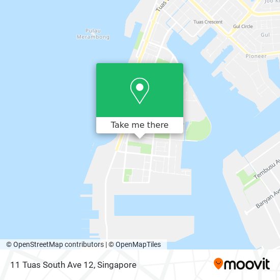 11 Tuas South Ave 12地图