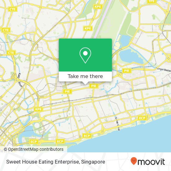 Sweet House Eating Enterprise map