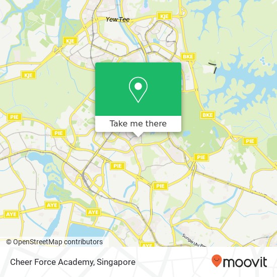 Cheer Force Academy map