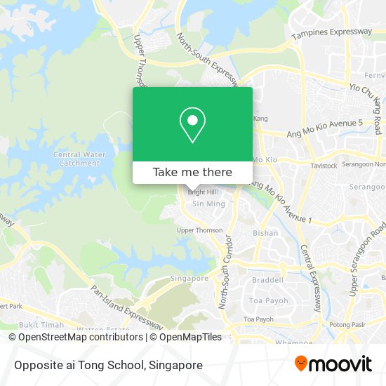 Opposite ai Tong School map