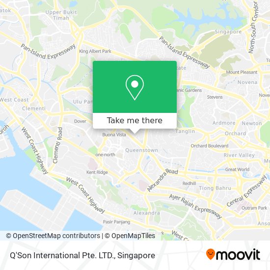 Q'Son International Pte. LTD. map