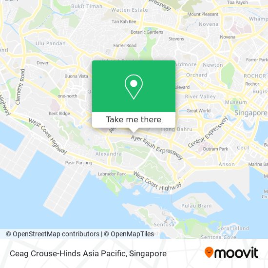 Ceag Crouse-Hinds Asia Pacific map