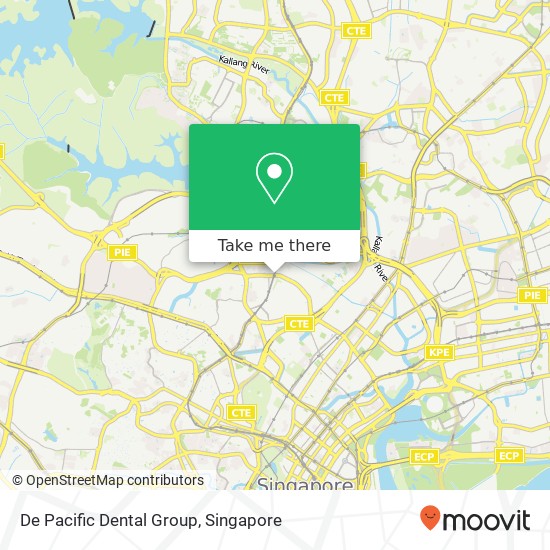 De Pacific Dental Group map