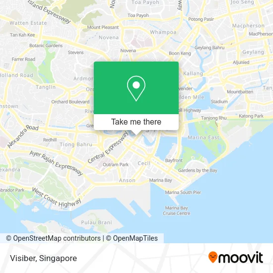 Visiber map