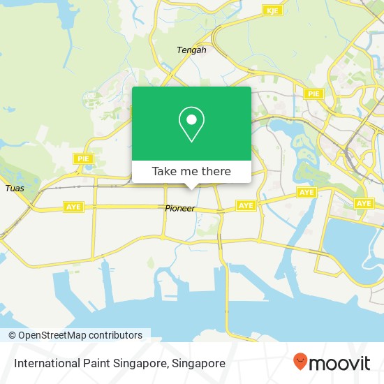 International Paint Singapore map