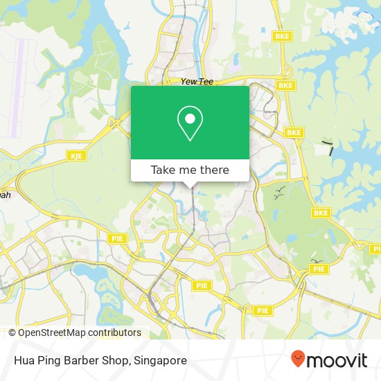 Hua Ping Barber Shop map