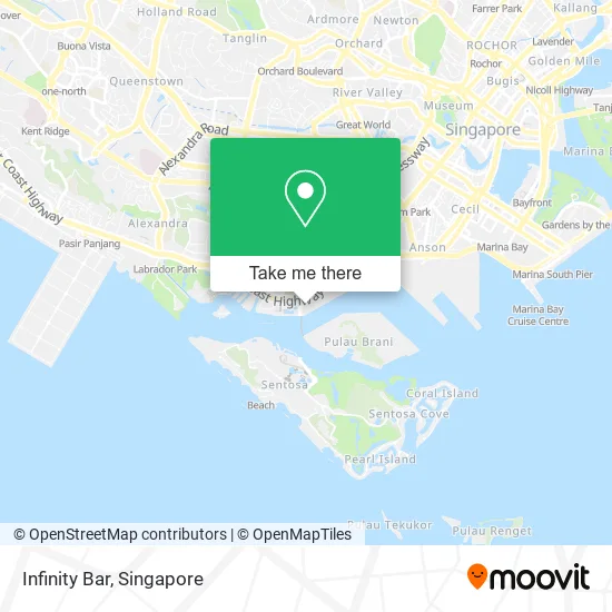Infinity Bar map