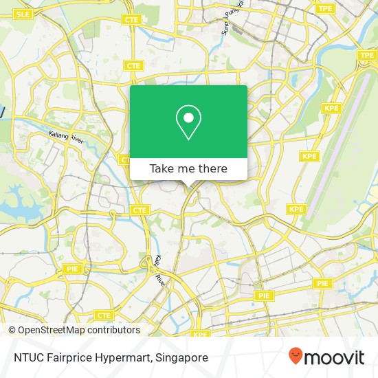 NTUC Fairprice Hypermart map