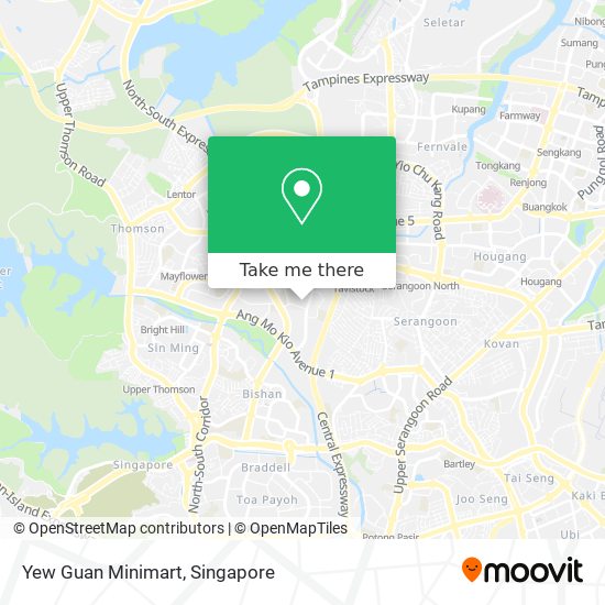 Yew Guan Minimart map