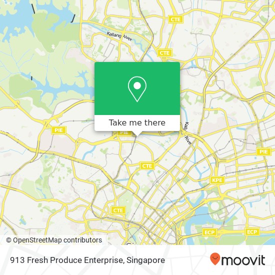 913 Fresh Produce Enterprise map