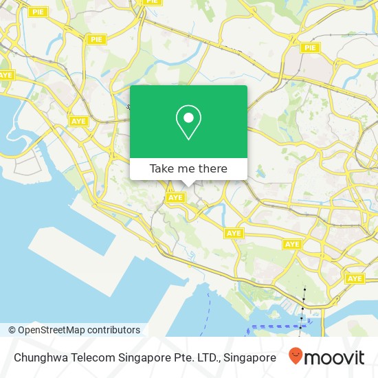 Chunghwa Telecom Singapore Pte. LTD. map