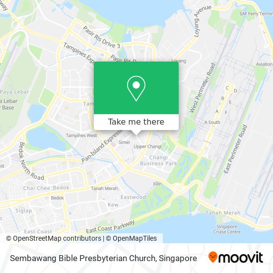 Sembawang Bible Presbyterian Church地图