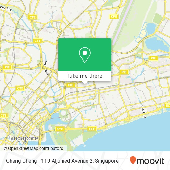Chang Cheng - 119 Aljunied Avenue 2 map