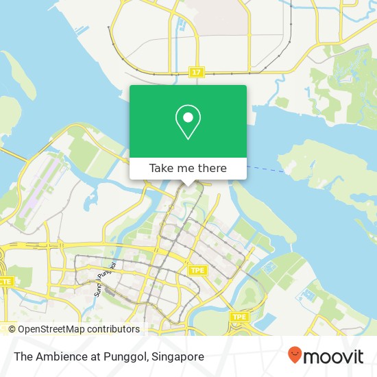 The Ambience at Punggol map