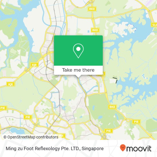 Ming zu Foot Reflexology Pte. LTD. map