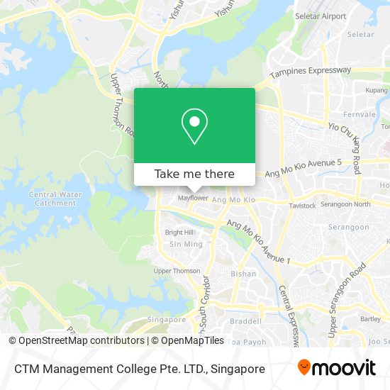 CTM Management College Pte. LTD. map
