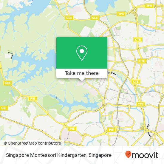 Singapore Montessori Kindergarten地图