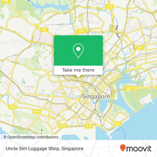 Uncle Sim Luggage Shop map