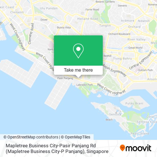 Mapletree Business City-Pasir Panjang Rd (Mapletree Business City-P Panjang)地图