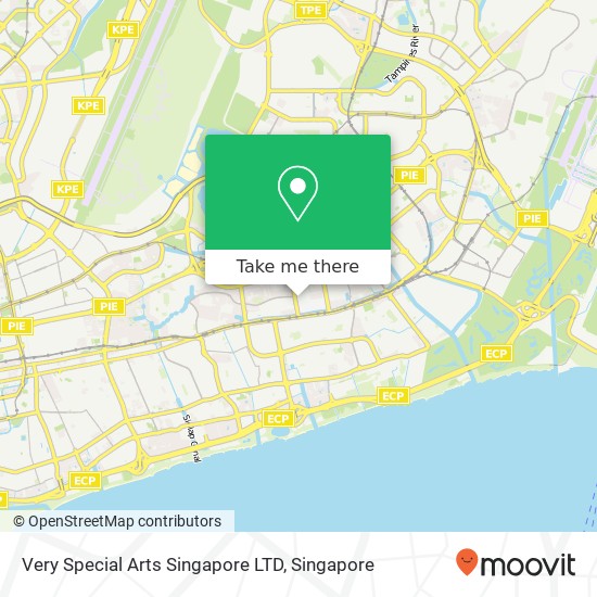 Very Special Arts Singapore LTD map