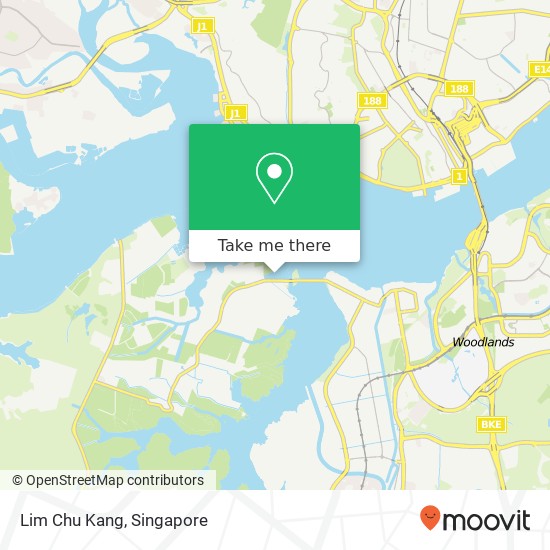 Lim Chu Kang map