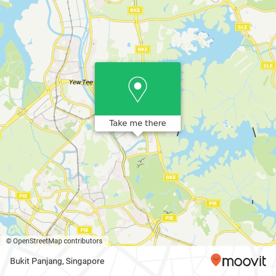 Bukit Panjang map