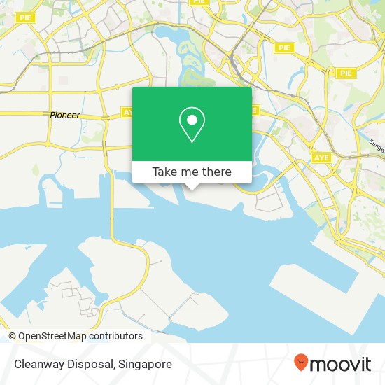 Cleanway Disposal map