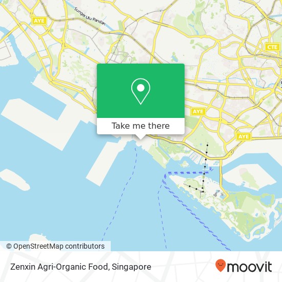 Zenxin Agri-Organic Food map