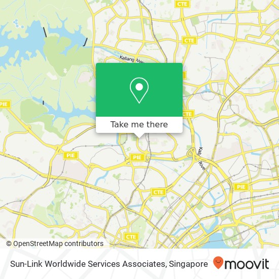 Sun-Link Worldwide Services Associates map