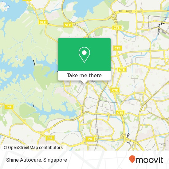 Shine Autocare map