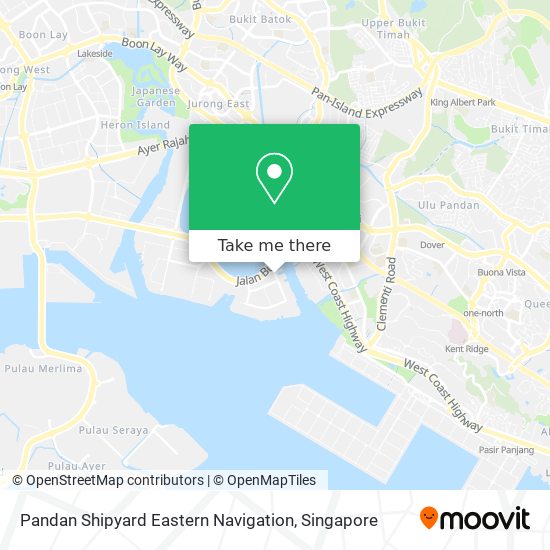 Pandan Shipyard Eastern Navigation地图