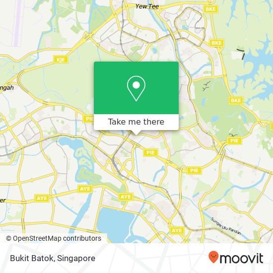 Bukit Batok map