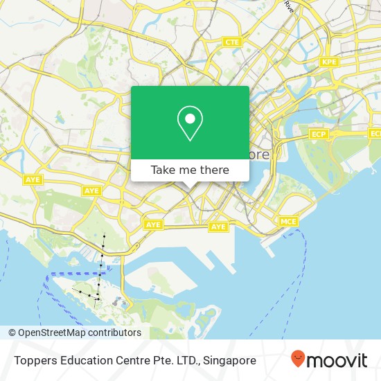 Toppers Education Centre Pte. LTD.地图