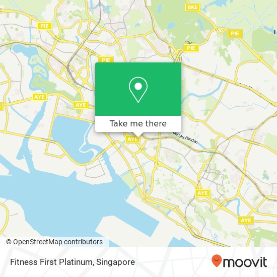 Fitness First Platinum地图