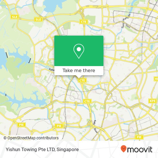 Yishun Towing Pte LTD地图