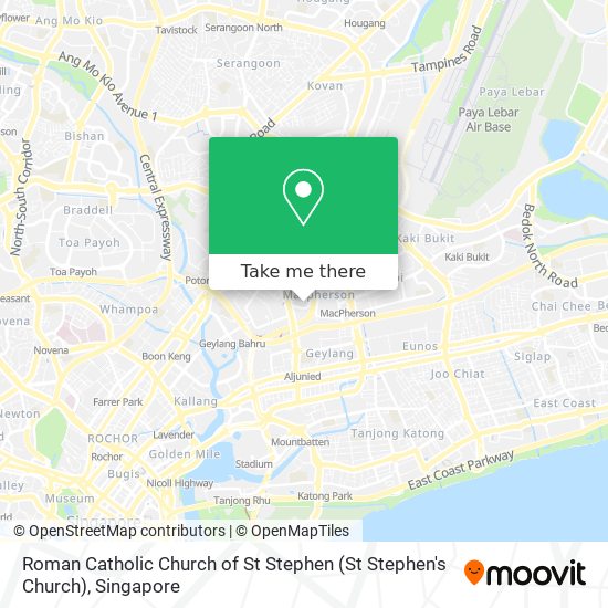 Roman Catholic Church of St Stephen (St Stephen's Church) map
