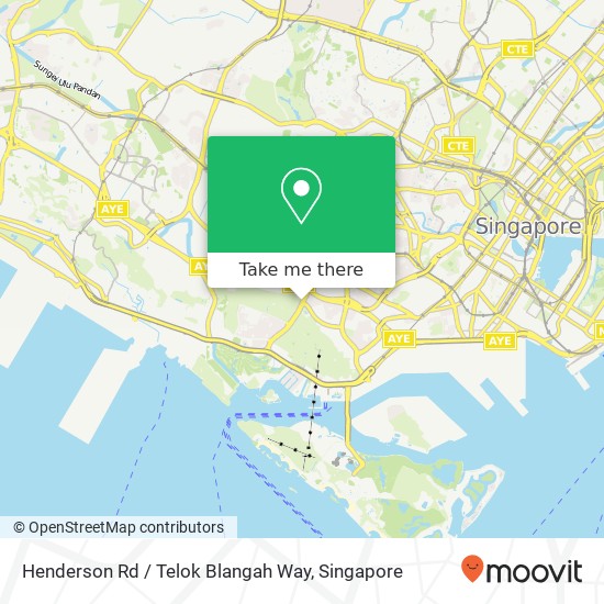 Henderson Rd / Telok Blangah Way map