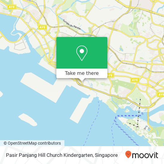 Pasir Panjang Hill Church Kindergarten map