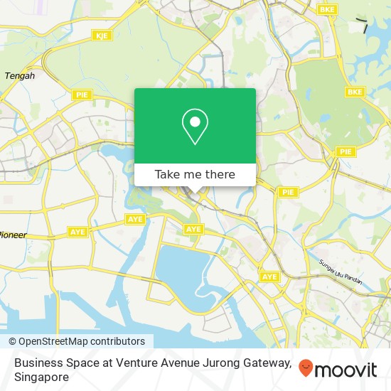 Business Space at Venture Avenue Jurong Gateway map