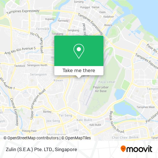 Zulin (S.E.A.) Pte. LTD. map