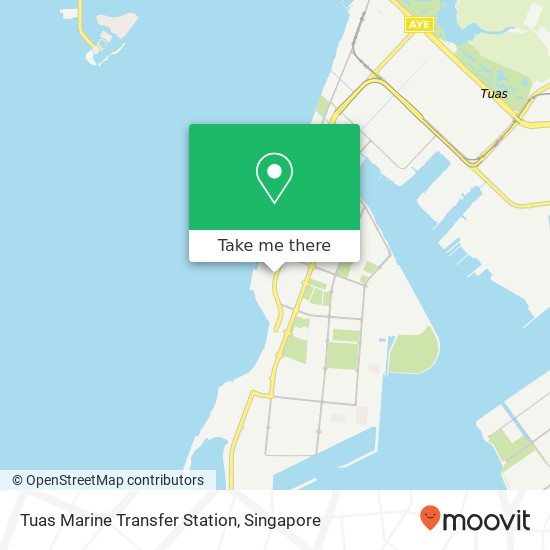 Tuas Marine Transfer Station地图