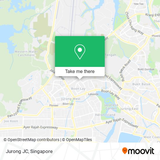 Jurong JC map