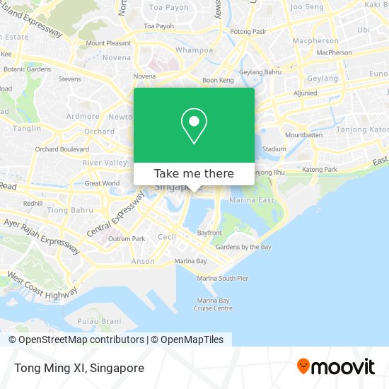 Tong Ming XI地图