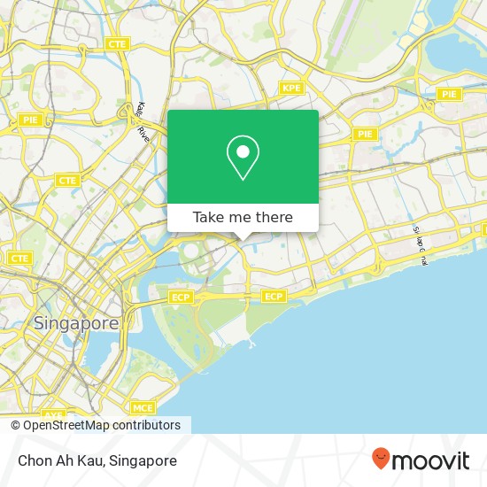 Chon Ah Kau地图
