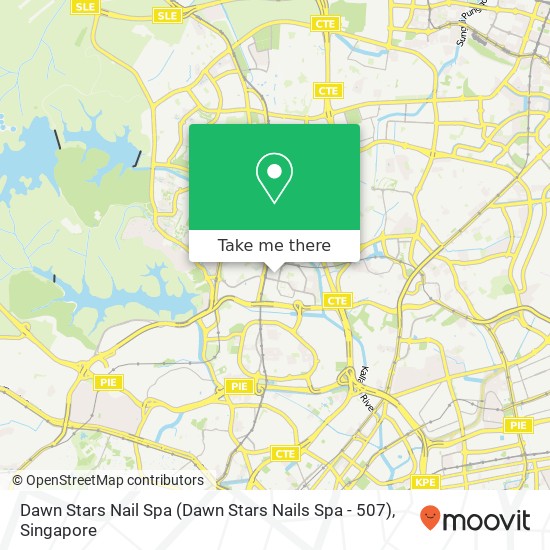 Dawn Stars Nail Spa (Dawn Stars Nails Spa - 507) map