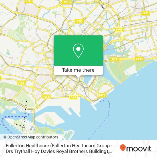 Fullerton Healthcare (Fullerton Healthcare Group - Drs Trythall Hoy Davies Royal Brothers Building) map