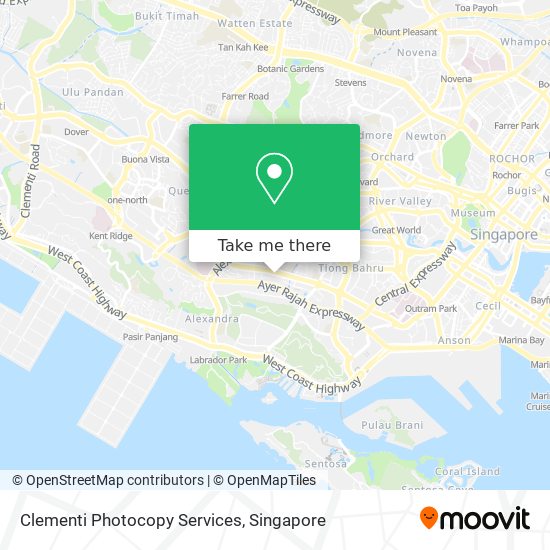 Clementi Photocopy Services地图