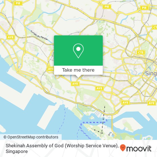 Shekinah Assembly of God (Worship Service Venue) map