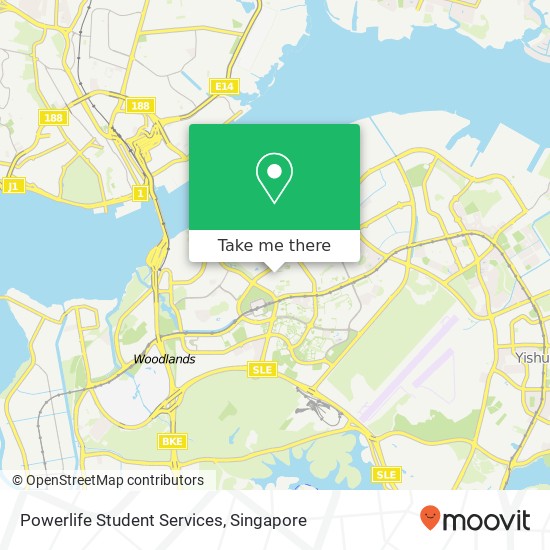 Powerlife Student Services map